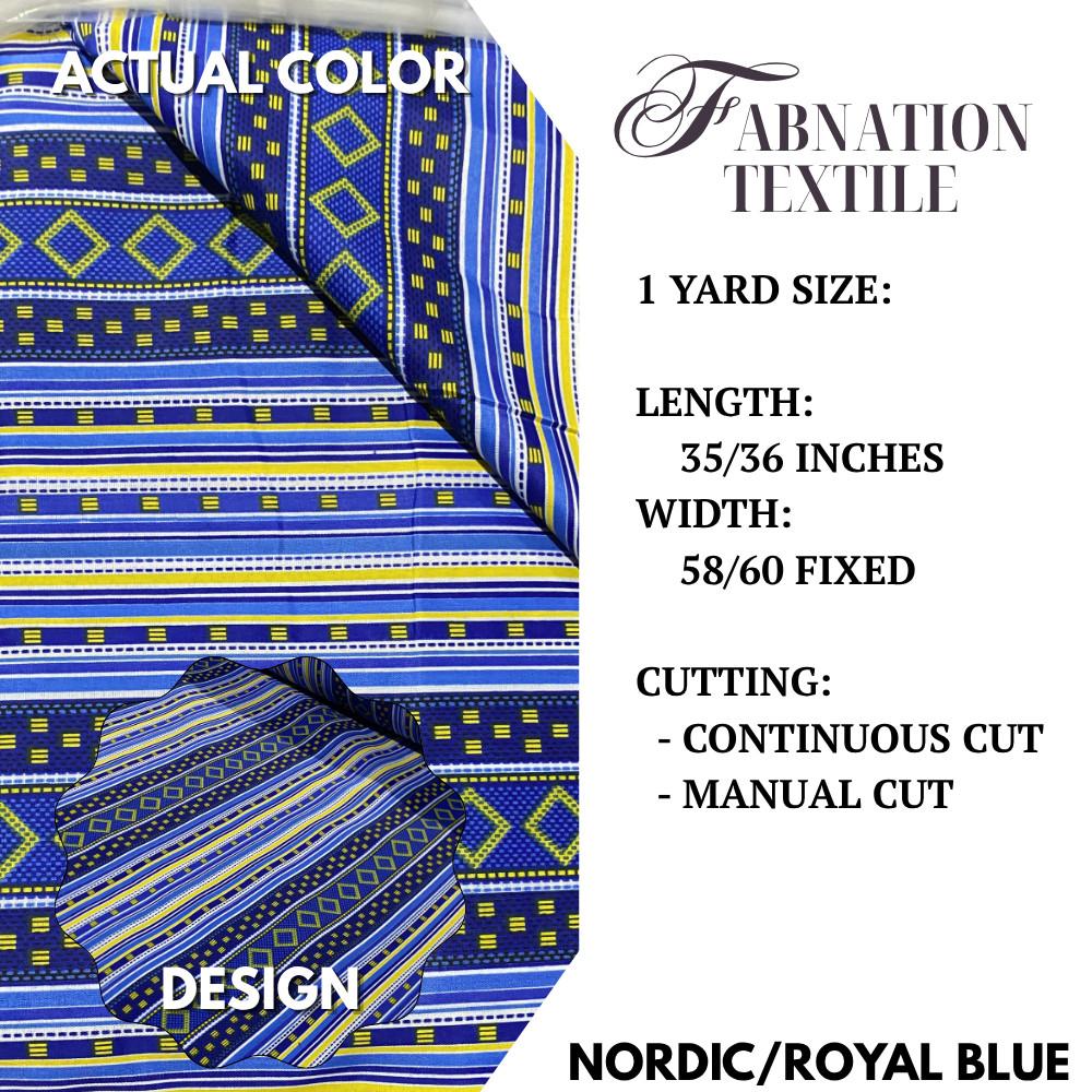GEENA PRINTED 1 Yard = 36 Inches Length and 60 Inches FIXED Width by FABNATION