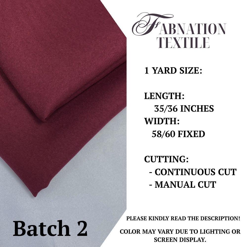 KATRINA BEATRIZ FABRIC CLOTH | 1 YARD = 35/35.5 INCHES LENGTH, 58/60 INCHES FIXED WIDTH | BATCH 2