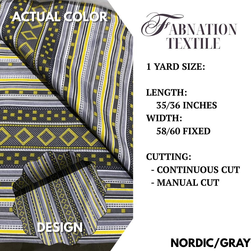 GEENA PRINTED 1 Yard = 36 Inches Length and 60 Inches FIXED Width by FABNATION