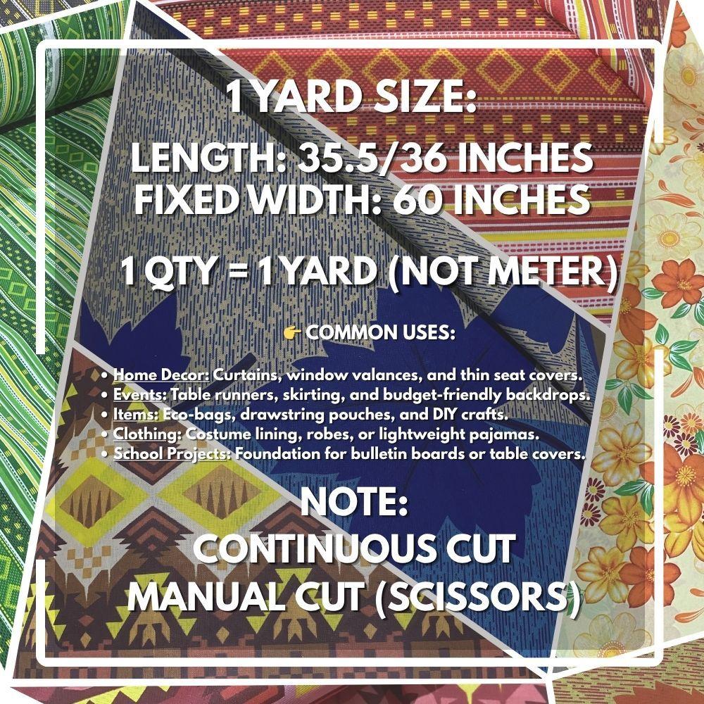 GEENA PRINTED 1 Yard = 36 Inches Length and 60 Inches FIXED Width by FABNATION