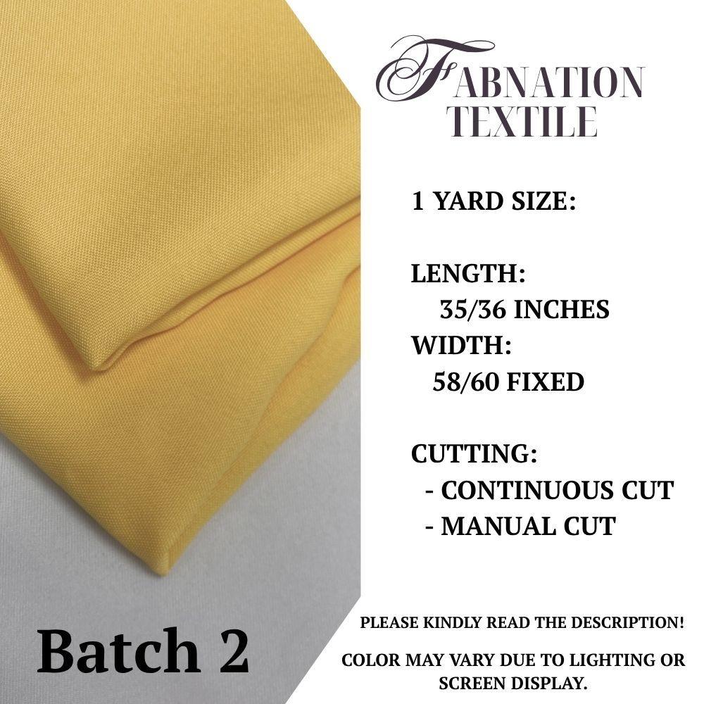 KATRINA BEATRIZ FABRIC CLOTH | 1 YARD = 35/35.5 INCHES LENGTH, 58/60 INCHES FIXED WIDTH | BATCH 2