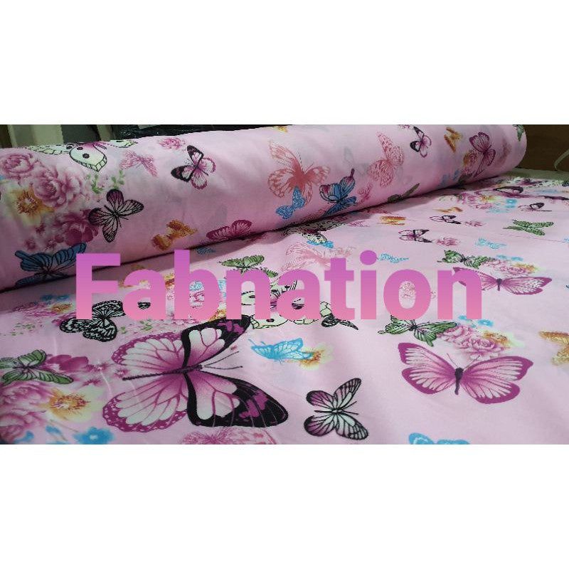 DIY Bedsheet Printed Poly Cotton Per yard 94” Width Tela lang po, Sale!! Limited Stocks Only
