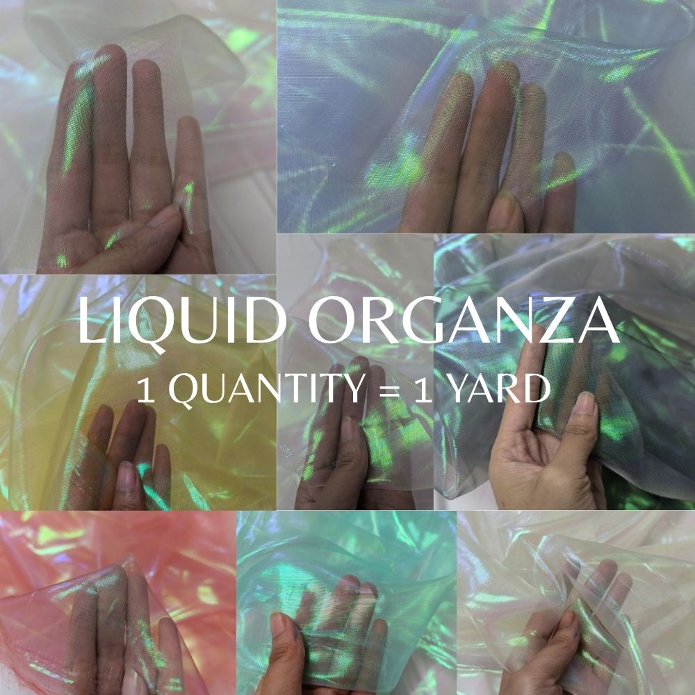 Liquid Organza [Elegant & Light Weight Fabric] starts at 1 Yard | Continuous Cut