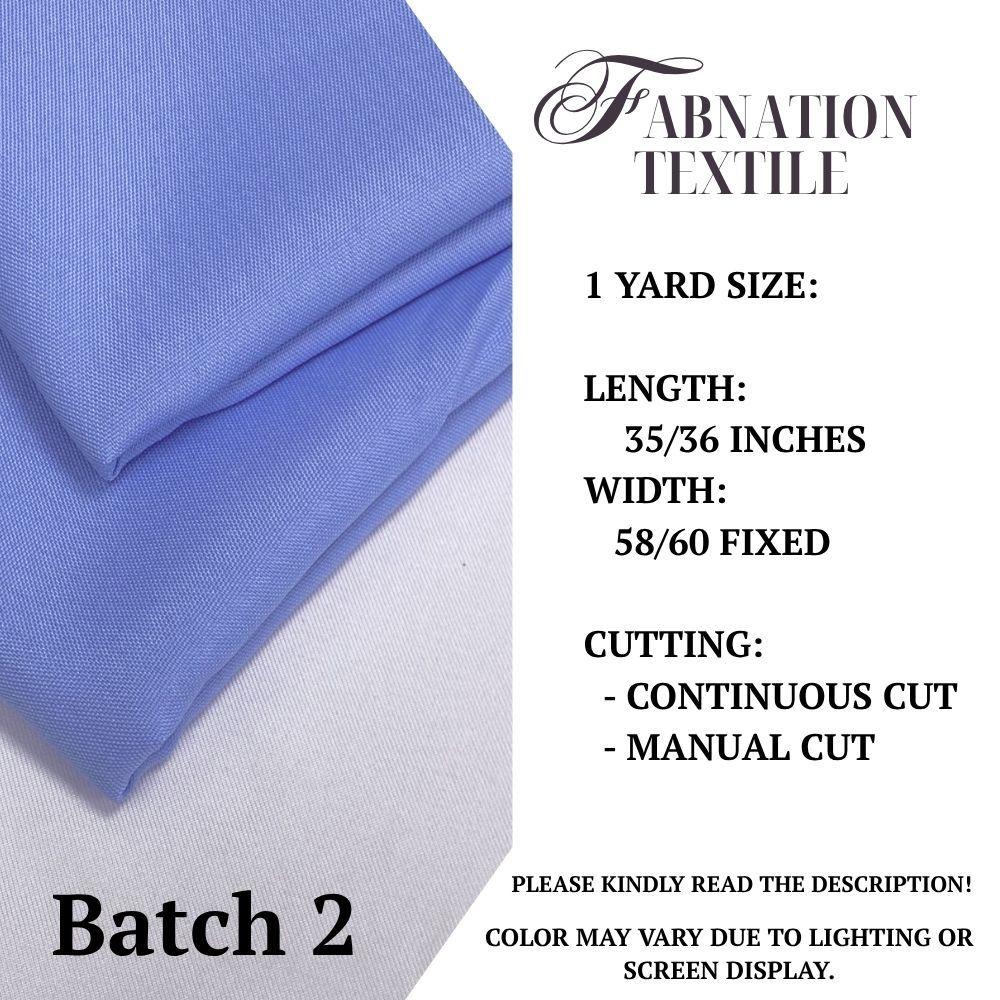 KATRINA BEATRIZ FABRIC CLOTH | 1 YARD = 35/35.5 INCHES LENGTH, 58/60 INCHES FIXED WIDTH | BATCH 2