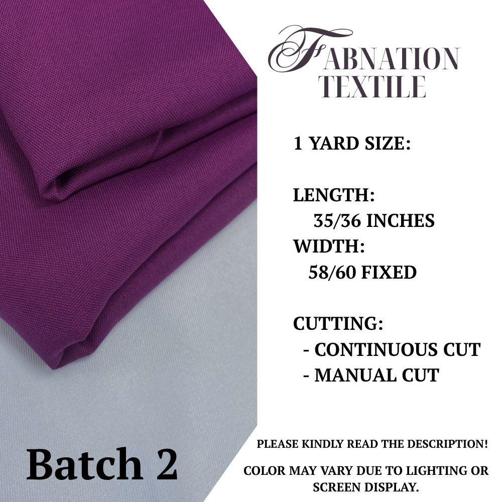 KATRINA BEATRIZ FABRIC CLOTH | 1 YARD = 35/35.5 INCHES LENGTH, 58/60 INCHES FIXED WIDTH | BATCH 2