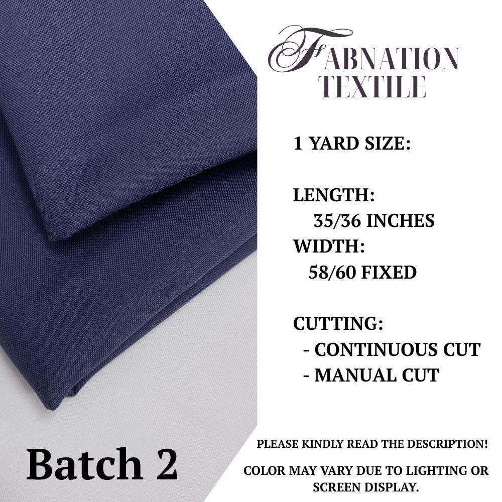 KATRINA BEATRIZ FABRIC CLOTH | 1 YARD = 35/35.5 INCHES LENGTH, 58/60 INCHES FIXED WIDTH | BATCH 2