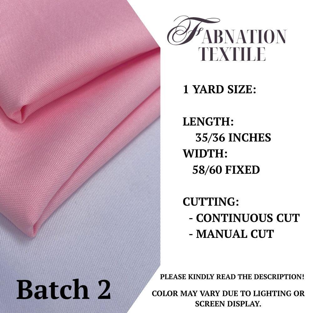 KATRINA BEATRIZ FABRIC CLOTH | 1 YARD = 35/35.5 INCHES LENGTH, 58/60 INCHES FIXED WIDTH | BATCH 2