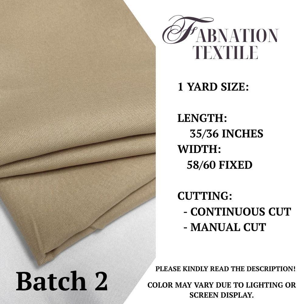 KATRINA BEATRIZ FABRIC CLOTH | 1 YARD = 35/35.5 INCHES LENGTH, 58/60 INCHES FIXED WIDTH | BATCH 2