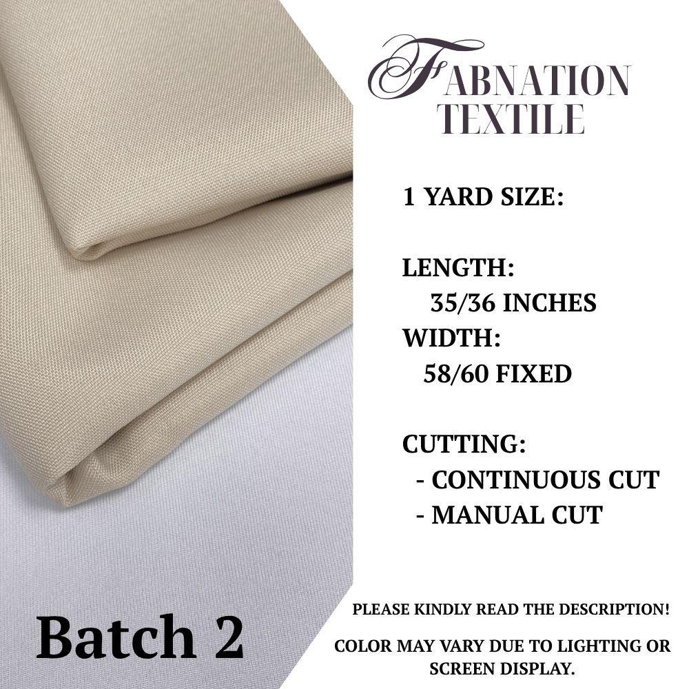 KATRINA BEATRIZ FABRIC CLOTH | 1 YARD = 35/35.5 INCHES LENGTH, 58/60 INCHES FIXED WIDTH | BATCH 2