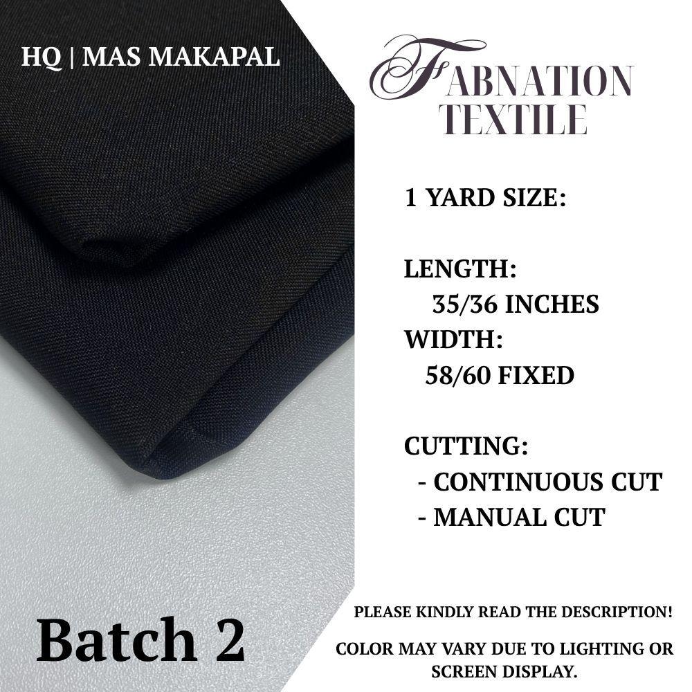 KATRINA BEATRIZ FABRIC CLOTH | 1 YARD = 35/35.5 INCHES LENGTH, 58/60 INCHES FIXED WIDTH | BATCH 2