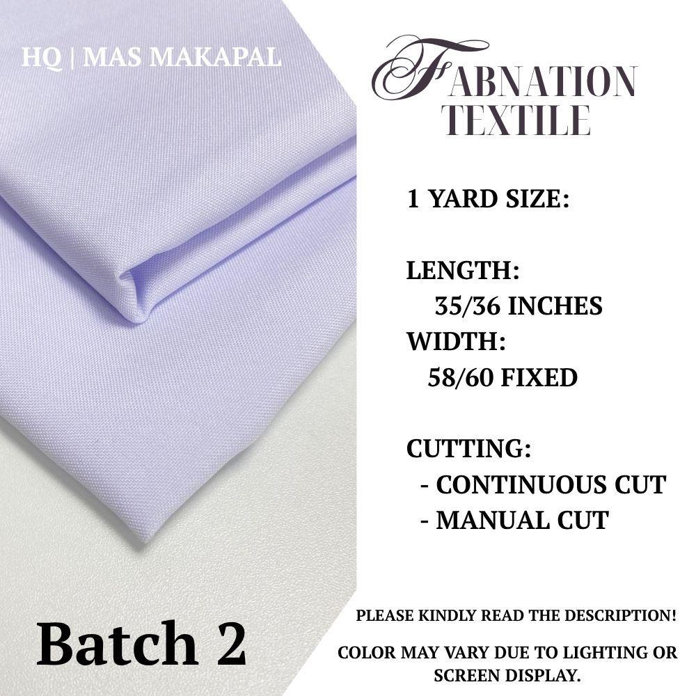 KATRINA BEATRIZ FABRIC CLOTH | 1 YARD = 35/35.5 INCHES LENGTH, 58/60 INCHES FIXED WIDTH | BATCH 2
