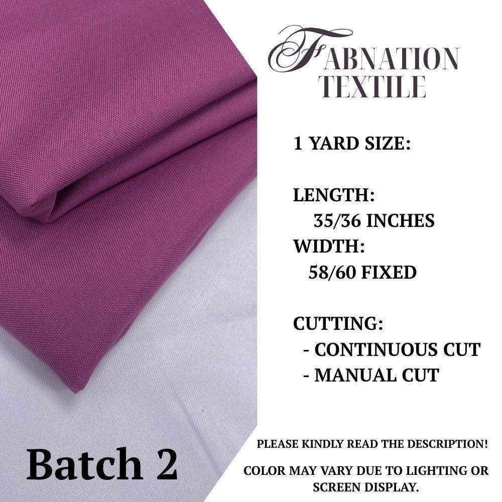 KATRINA BEATRIZ FABRIC CLOTH | 1 YARD = 35/35.5 INCHES LENGTH, 58/60 INCHES FIXED WIDTH | BATCH 2