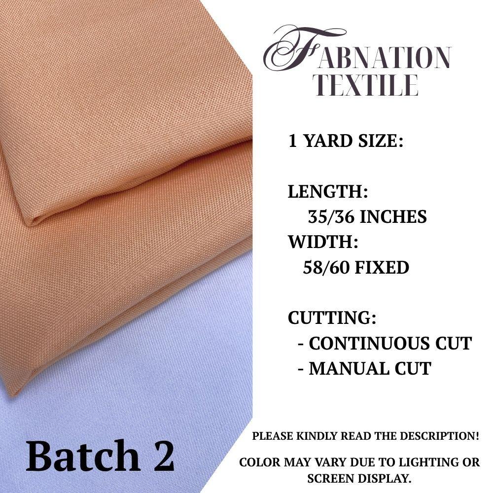 KATRINA BEATRIZ FABRIC CLOTH | 1 YARD = 35/35.5 INCHES LENGTH, 58/60 INCHES FIXED WIDTH | BATCH 2