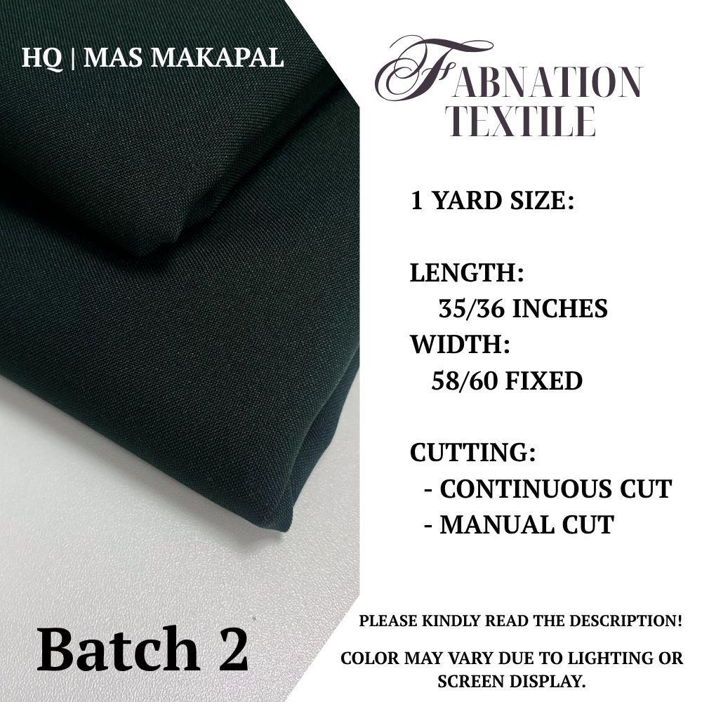 KATRINA BEATRIZ FABRIC CLOTH | 1 YARD = 35/35.5 INCHES LENGTH, 58/60 INCHES FIXED WIDTH | BATCH 2
