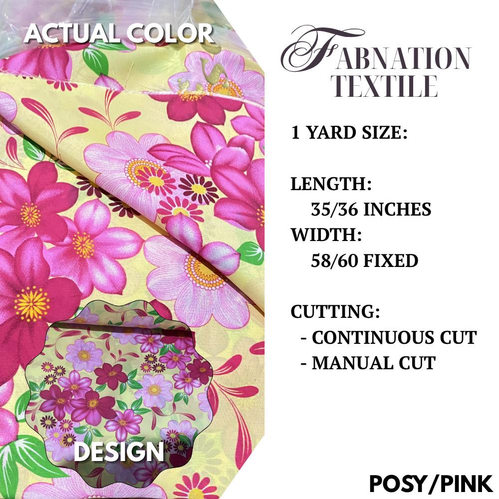 GEENA PRINTED 1 Yard = 36 Inches Length and 60 Inches FIXED Width by FABNATION