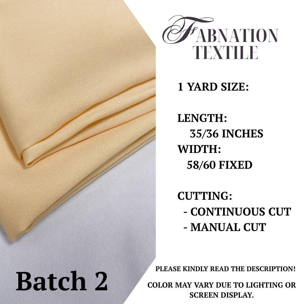 KATRINA BEATRIZ FABRIC CLOTH | 1 YARD = 35/35.5 INCHES LENGTH, 58/60 INCHES FIXED WIDTH | BATCH 2