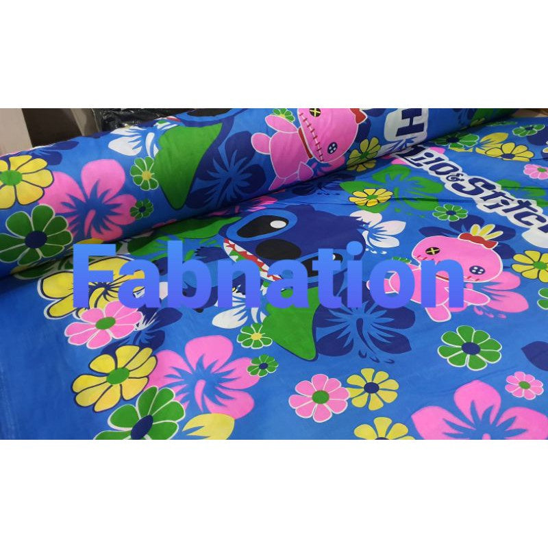 DIY Bedsheet Printed Poly Cotton Per yard 94” Width Tela lang po, Sale!! Limited Stocks Only