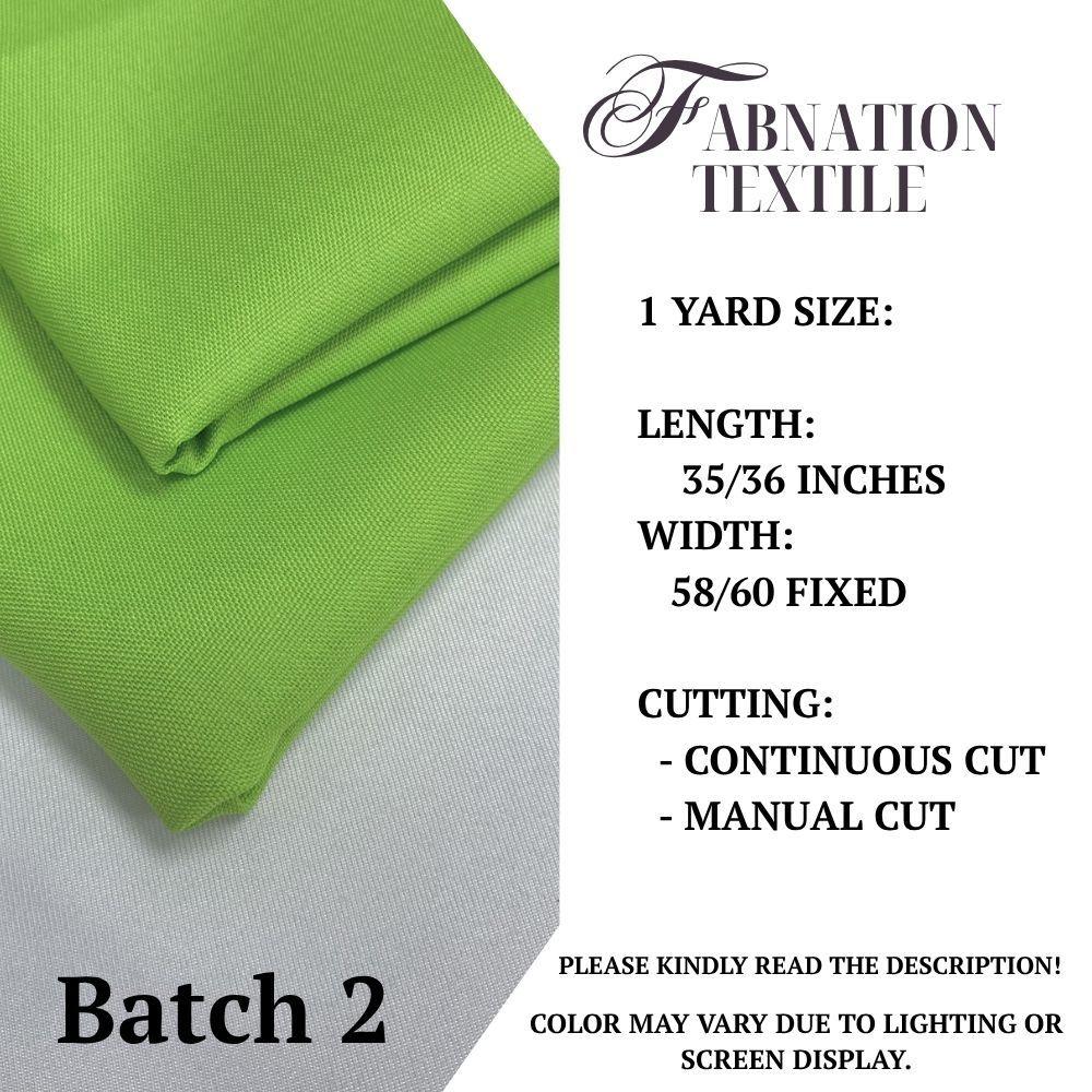 KATRINA BEATRIZ FABRIC CLOTH | 1 YARD = 35/35.5 INCHES LENGTH, 58/60 INCHES FIXED WIDTH | BATCH 2