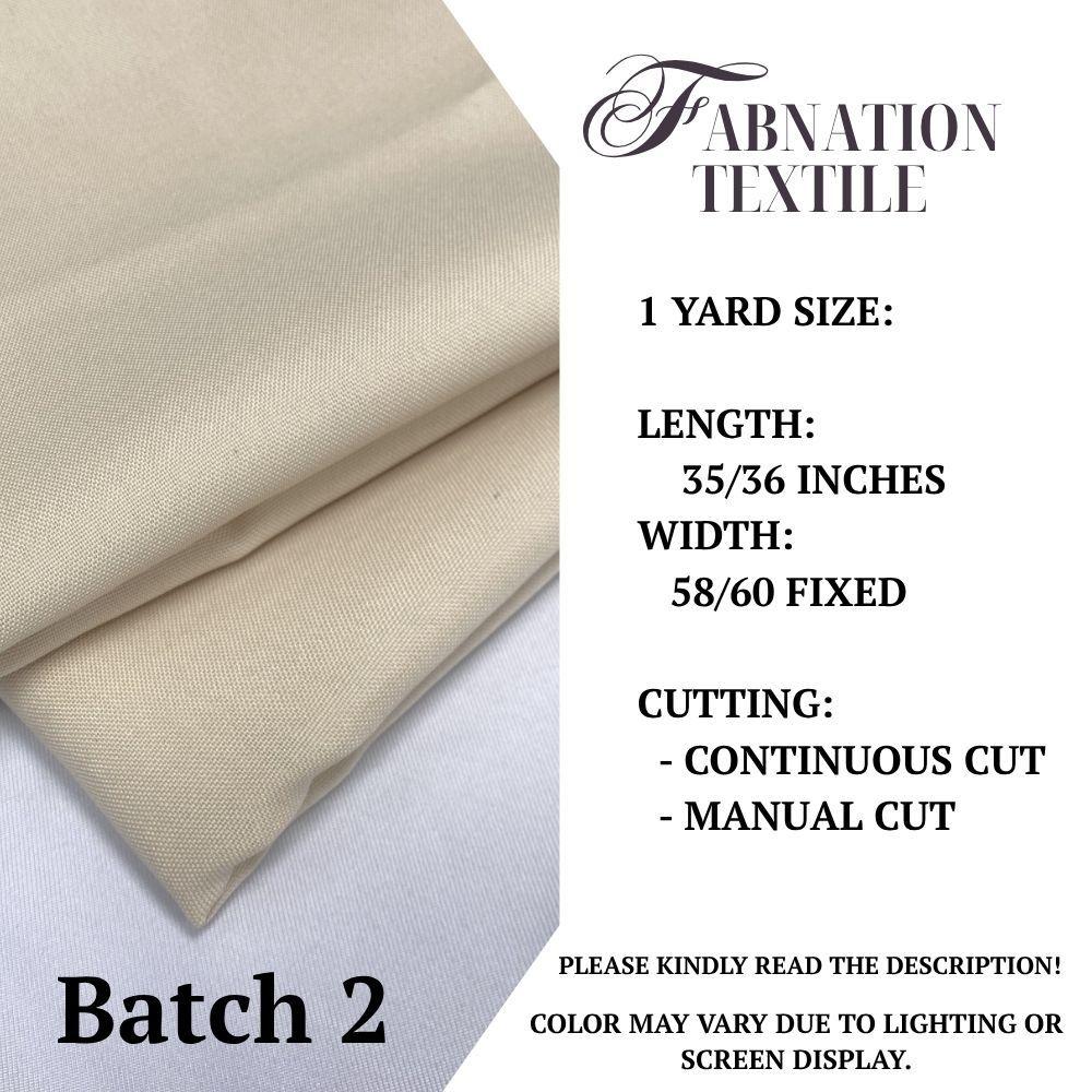 KATRINA BEATRIZ FABRIC CLOTH | 1 YARD = 35/35.5 INCHES LENGTH, 58/60 INCHES FIXED WIDTH | BATCH 2