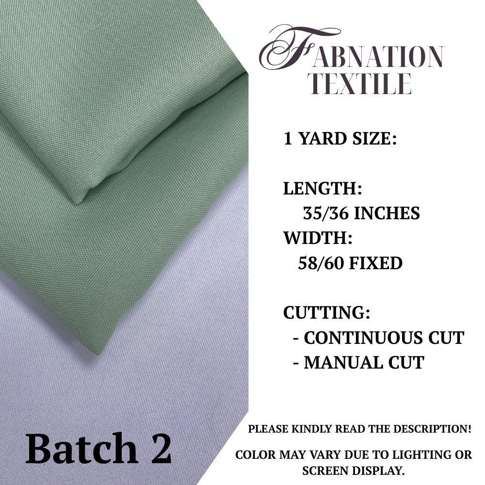KATRINA BEATRIZ FABRIC CLOTH | 1 YARD = 35/35.5 INCHES LENGTH, 58/60 INCHES FIXED WIDTH | BATCH 2