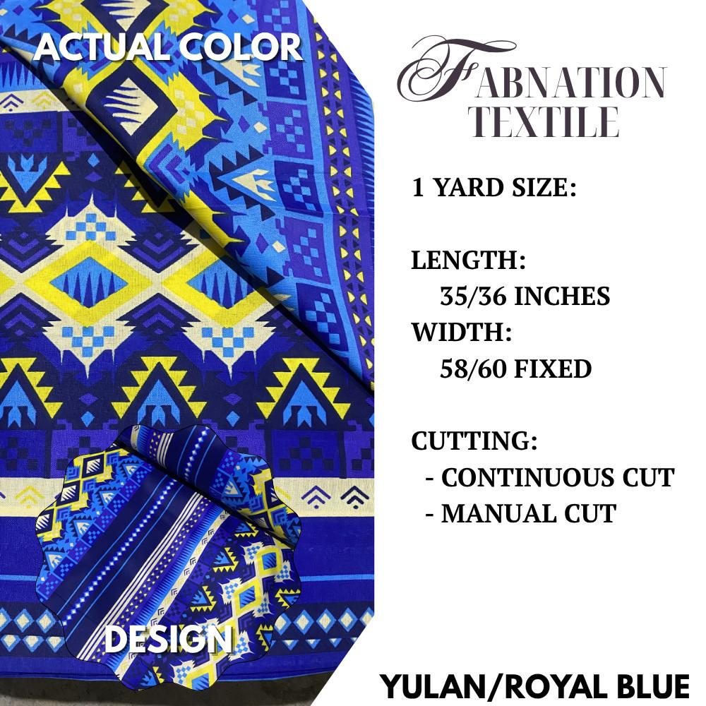 GEENA PRINTED 1 Yard = 36 Inches Length and 60 Inches FIXED Width by FABNATION