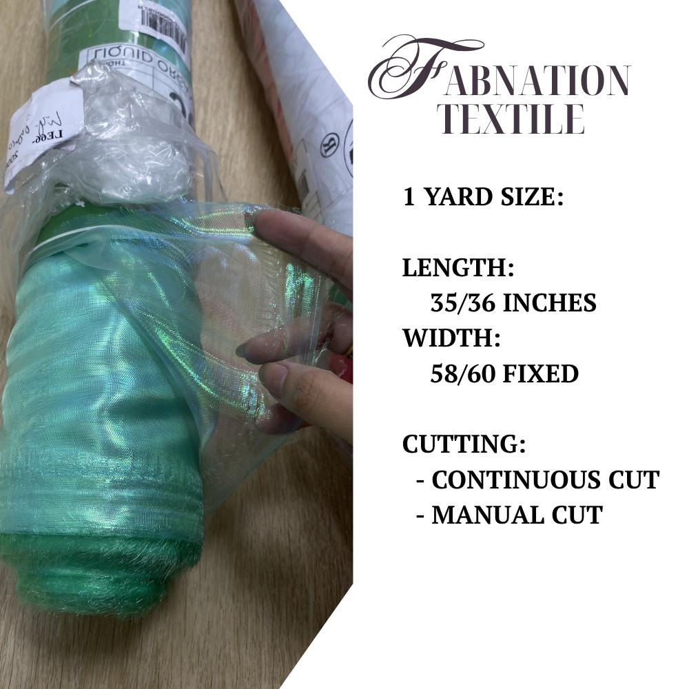 Liquid Organza [Elegant & Light Weight Fabric] starts at 1 Yard | Continuous Cut