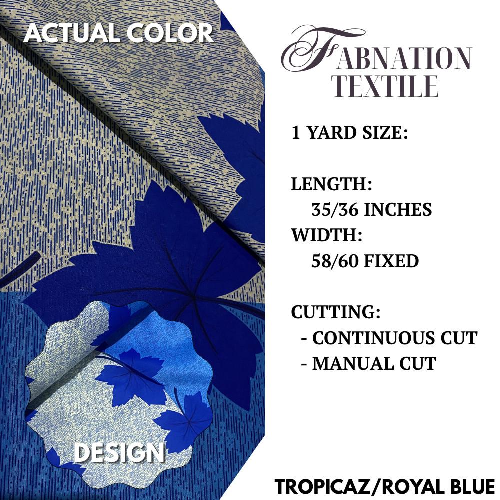 GEENA PRINTED 1 Yard = 36 Inches Length and 60 Inches FIXED Width by FABNATION