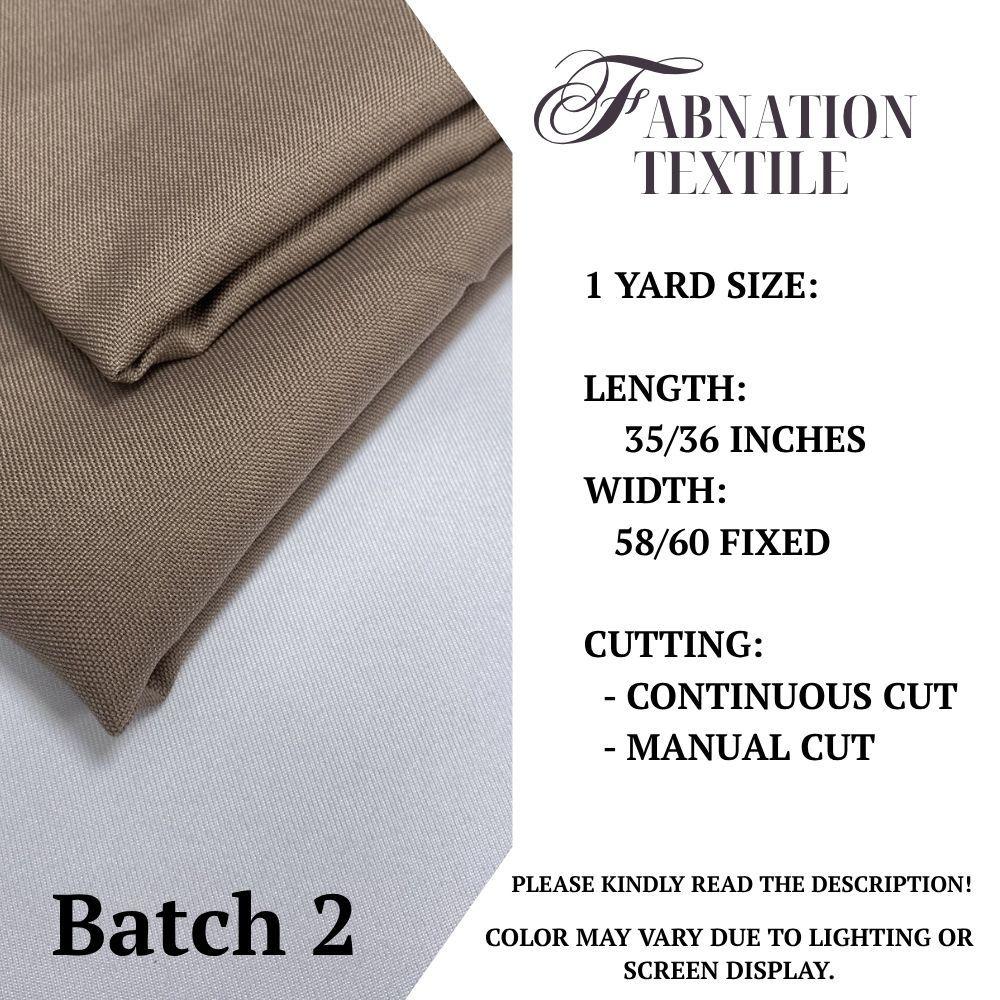 KATRINA BEATRIZ FABRIC CLOTH | 1 YARD = 35/35.5 INCHES LENGTH, 58/60 INCHES FIXED WIDTH | BATCH 2