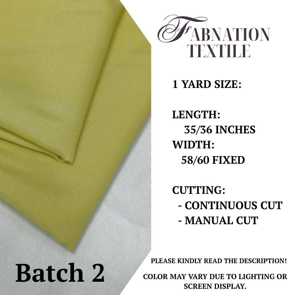 KATRINA BEATRIZ FABRIC CLOTH | 1 YARD = 35/35.5 INCHES LENGTH, 58/60 INCHES FIXED WIDTH | BATCH 2