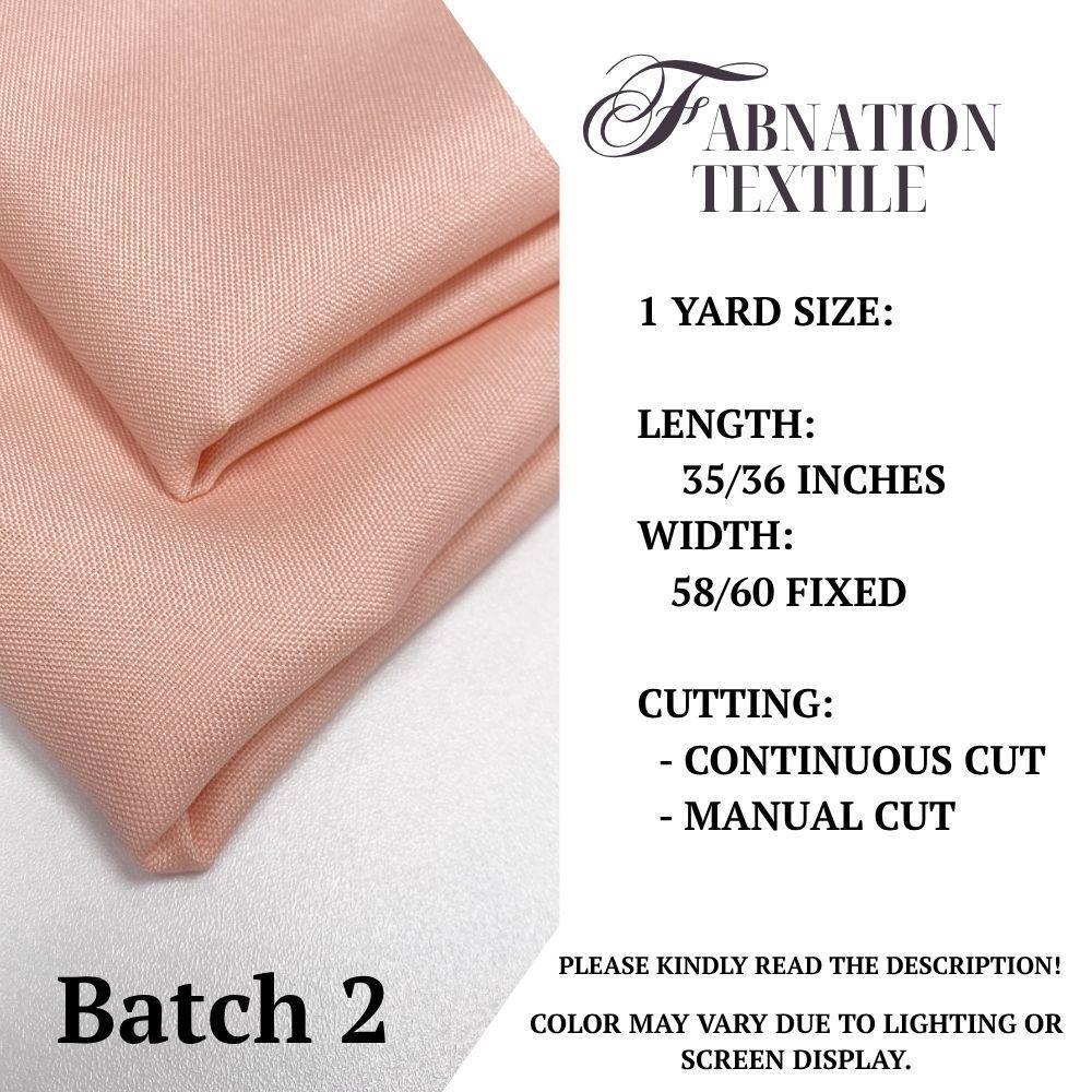 KATRINA BEATRIZ FABRIC CLOTH | 1 YARD = 35/35.5 INCHES LENGTH, 58/60 INCHES FIXED WIDTH | BATCH 2
