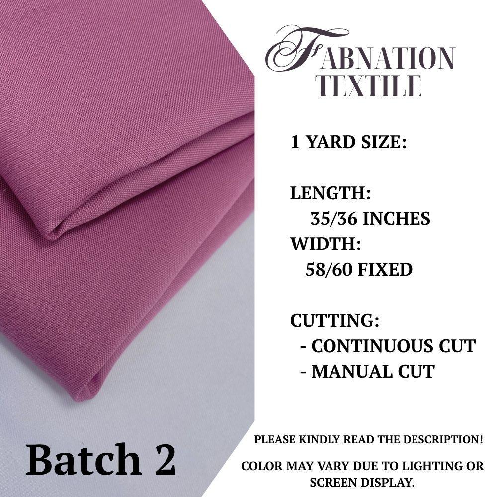KATRINA BEATRIZ FABRIC CLOTH | 1 YARD = 35/35.5 INCHES LENGTH, 58/60 INCHES FIXED WIDTH | BATCH 2