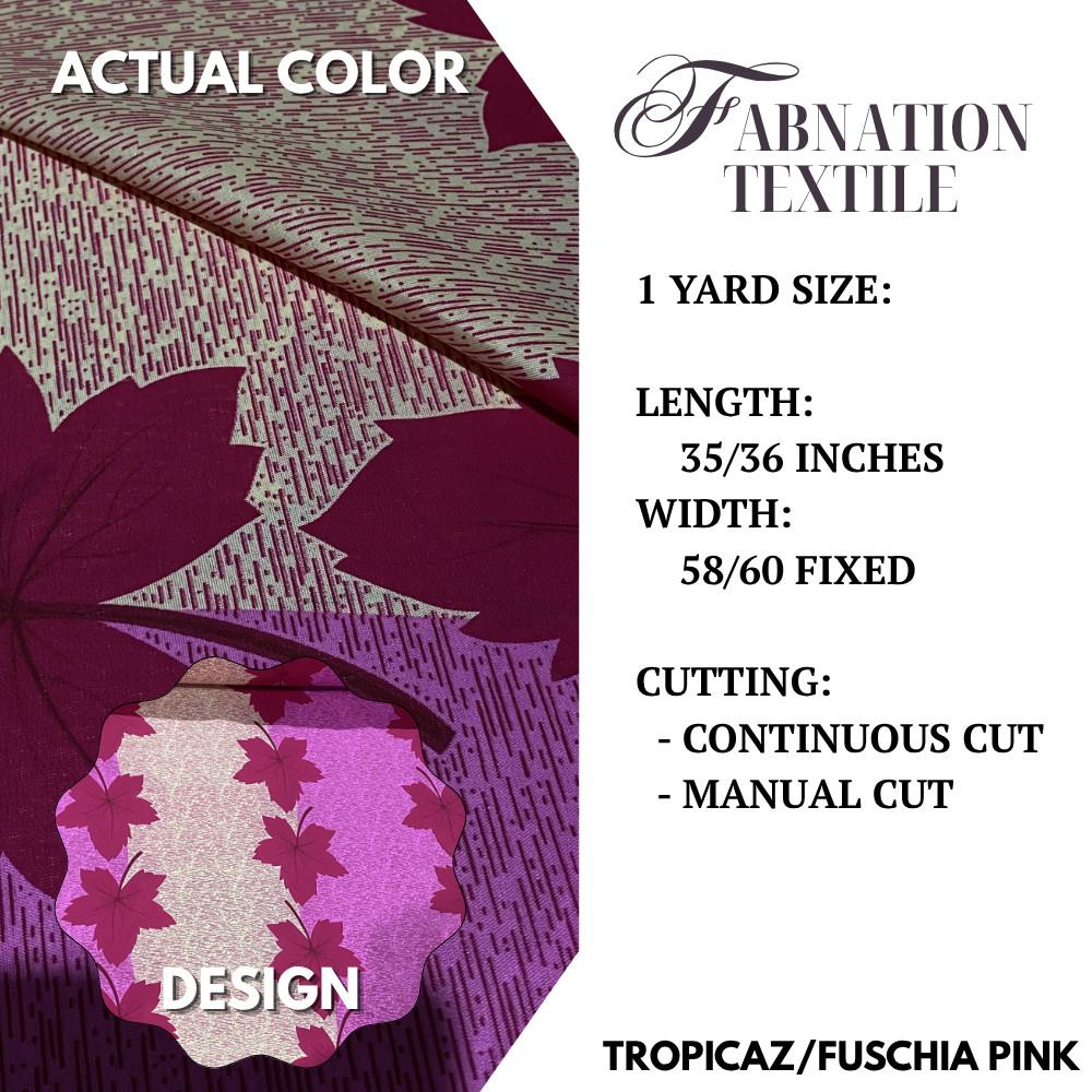 GEENA PRINTED 1 Yard = 36 Inches Length and 60 Inches FIXED Width by FABNATION