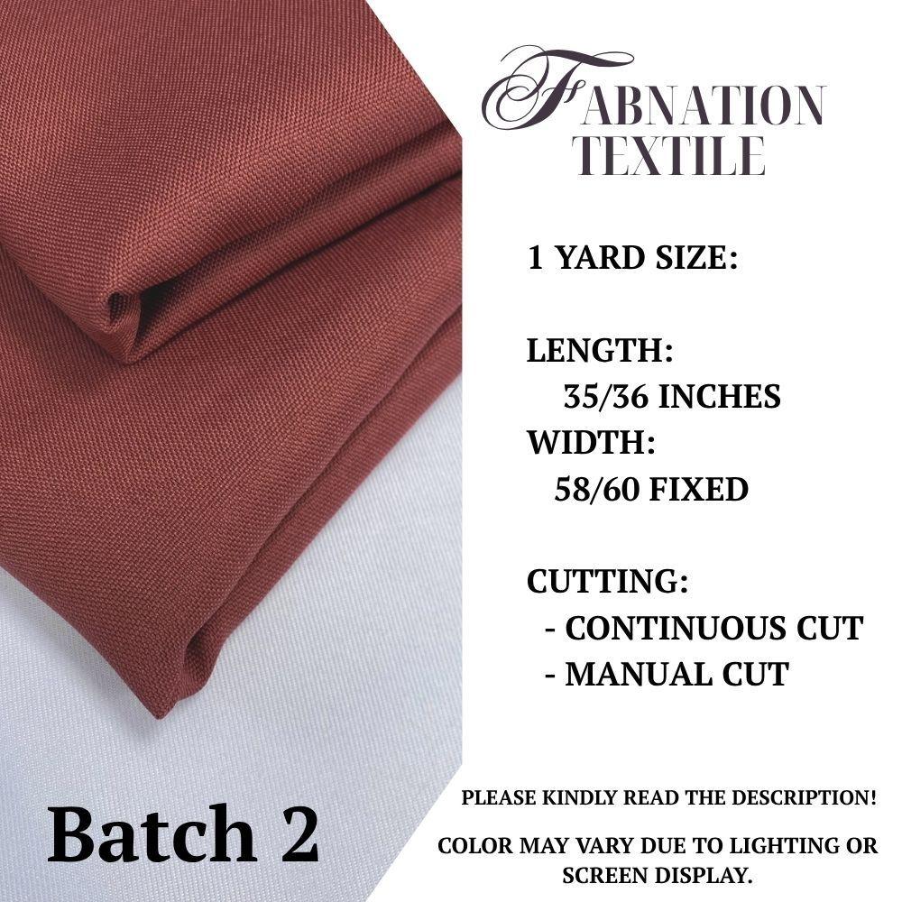 KATRINA BEATRIZ FABRIC CLOTH | 1 YARD = 35/35.5 INCHES LENGTH, 58/60 INCHES FIXED WIDTH | BATCH 2