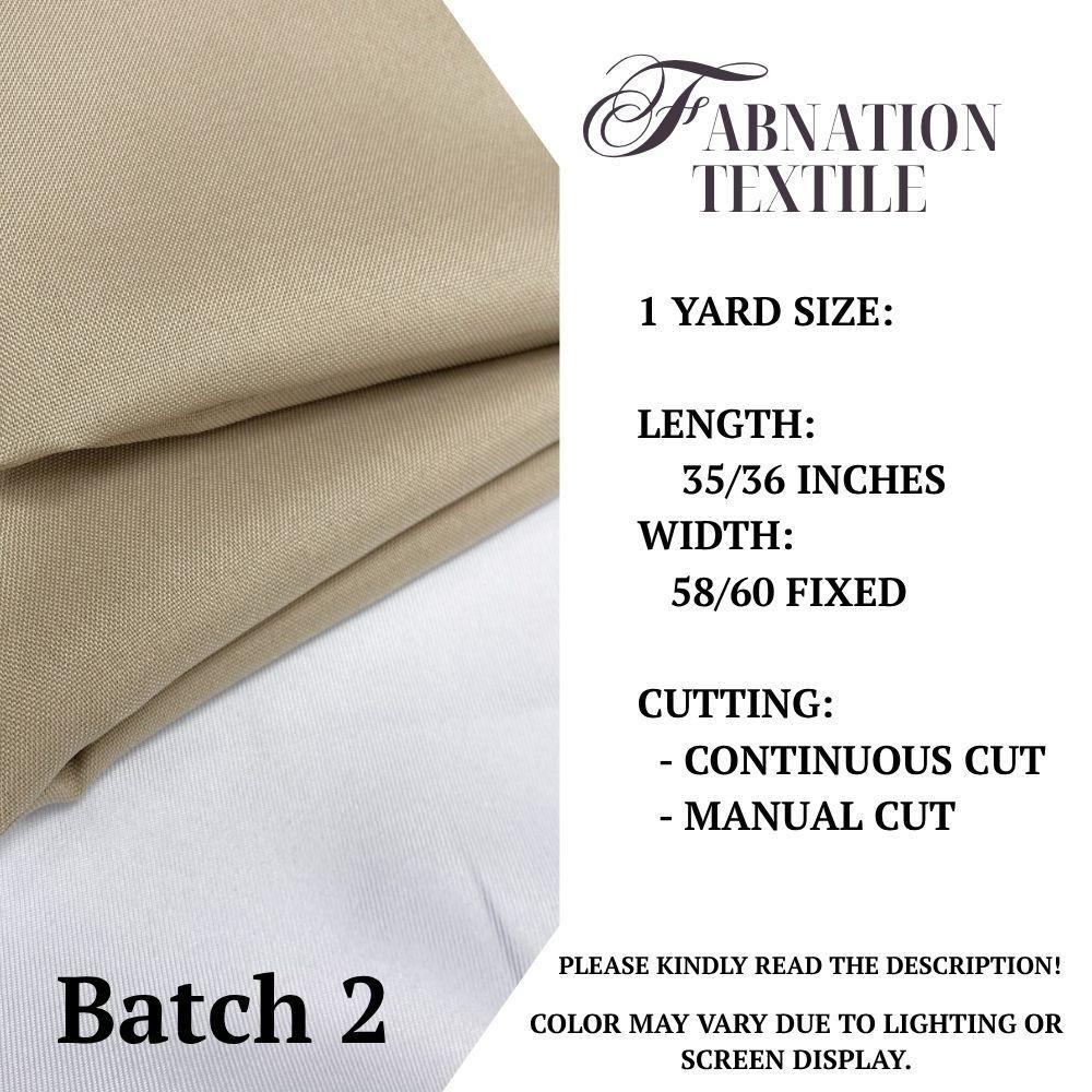 KATRINA BEATRIZ FABRIC CLOTH | 1 YARD = 35/35.5 INCHES LENGTH, 58/60 INCHES FIXED WIDTH | BATCH 2