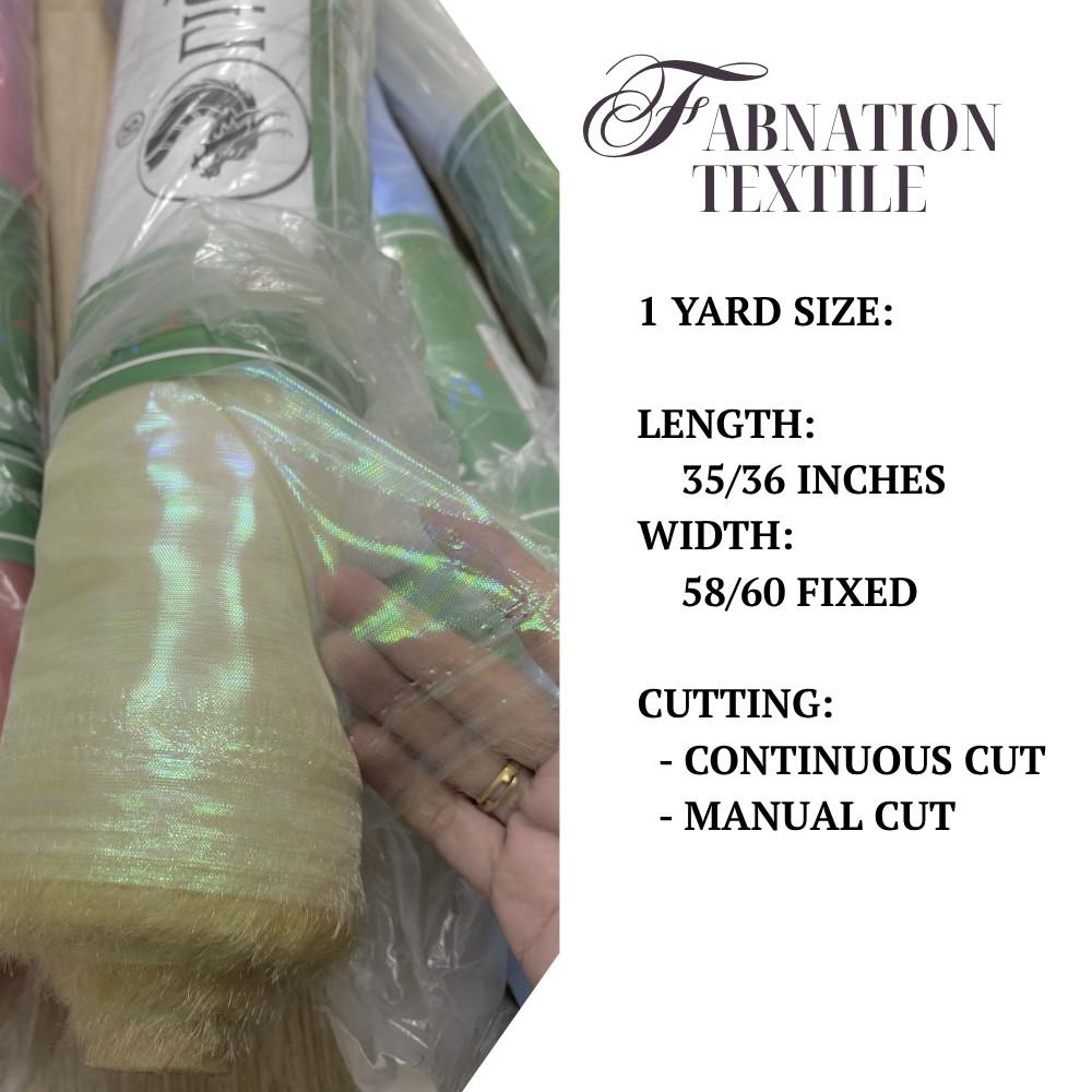 Liquid Organza [Elegant & Light Weight Fabric] starts at 1 Yard | Continuous Cut