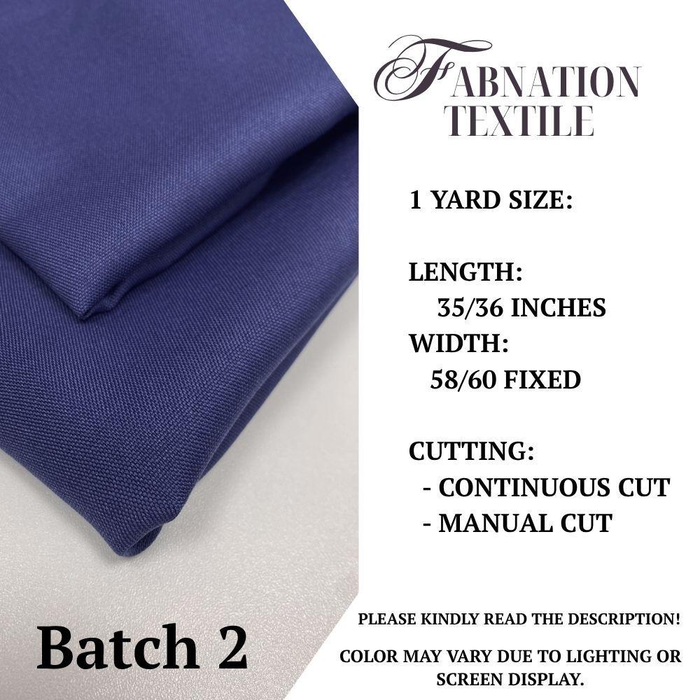 KATRINA BEATRIZ FABRIC CLOTH | 1 YARD = 35/35.5 INCHES LENGTH, 58/60 INCHES FIXED WIDTH | BATCH 2