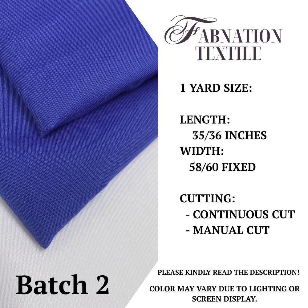 KATRINA BEATRIZ FABRIC CLOTH | 1 YARD = 35/35.5 INCHES LENGTH, 58/60 INCHES FIXED WIDTH | BATCH 2