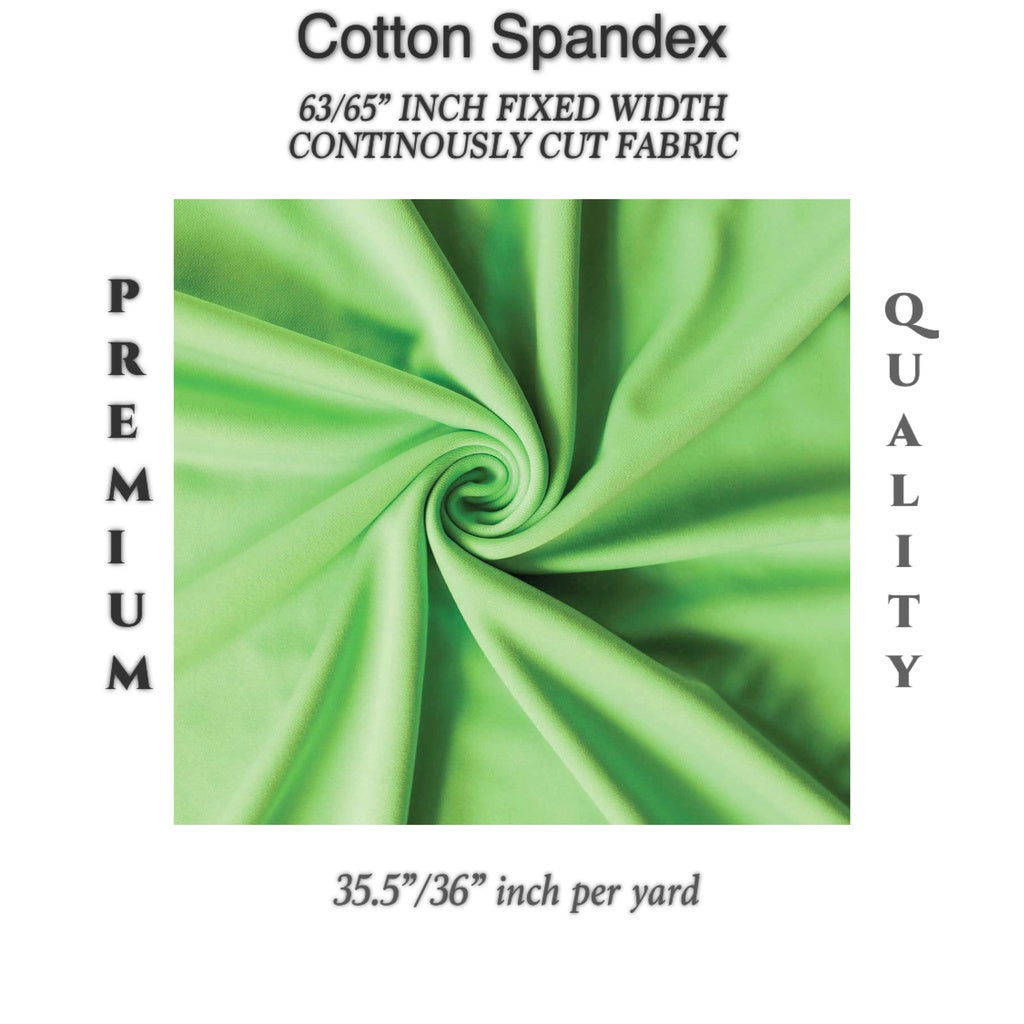 [PREMIUM] Cotton Spandex Fabric Per Yard Tela Cloth Stretchy [Updated] - COLORS