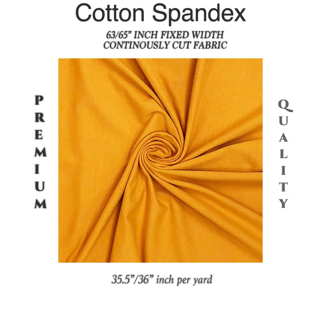 [PREMIUM] Cotton Spandex Fabric Per Yard Tela Cloth Stretchy [Updated] - COLORS