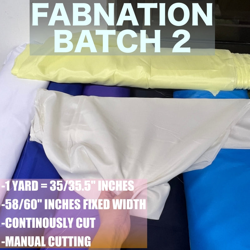 PREMIUM GEENA FABRIC PER YARD DIY FABRIC [35/35.5" LENGTH & 60" FIXED WIDTH] BATCH 2