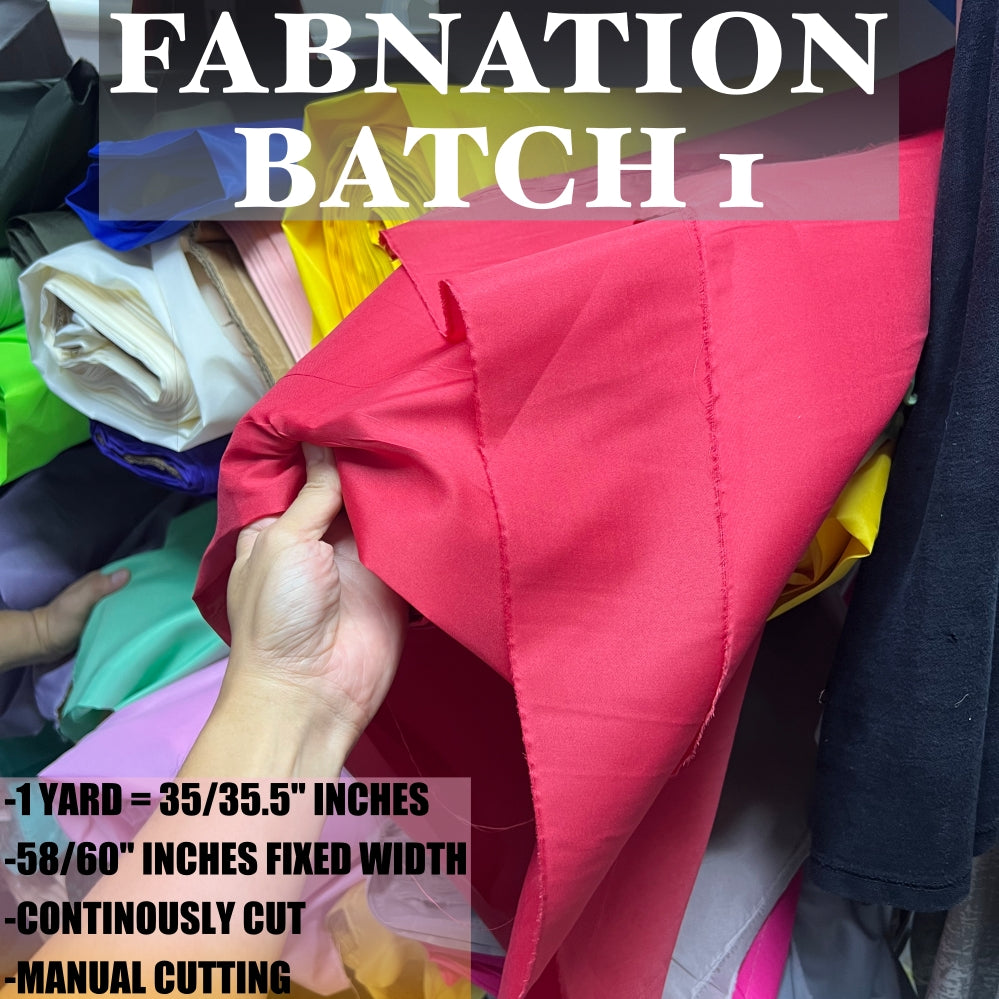 PREMIUM GEENA FABRIC per yard DIY fabric [36" length 60" fixed Width] BATCH 1