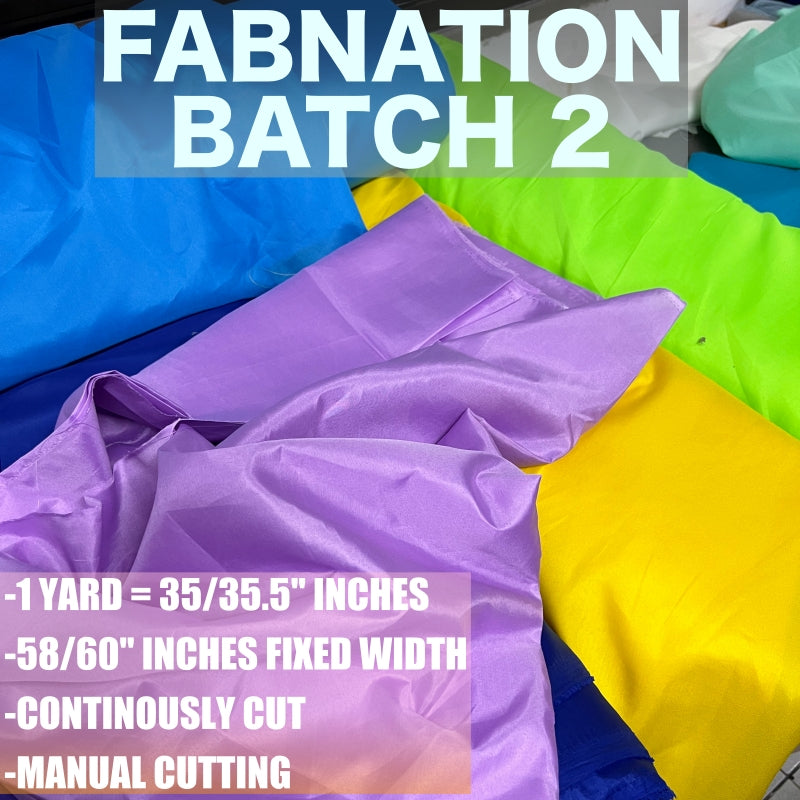 PREMIUM GEENA FABRIC PER YARD DIY FABRIC [35/35.5" LENGTH & 60" FIXED WIDTH] BATCH 2