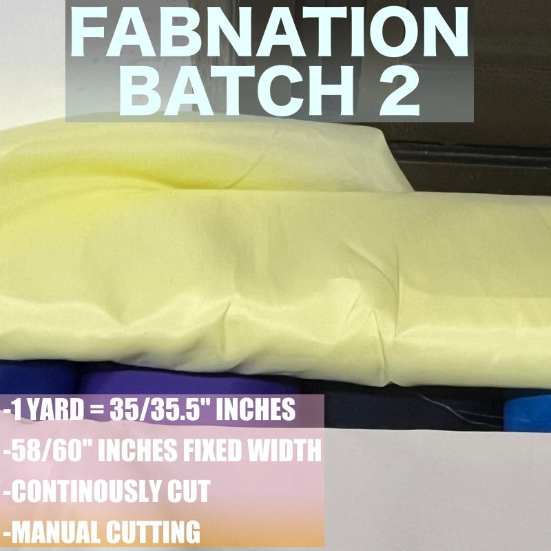 PREMIUM GEENA FABRIC PER YARD DIY FABRIC [35/35.5" LENGTH & 60" FIXED WIDTH] BATCH 2