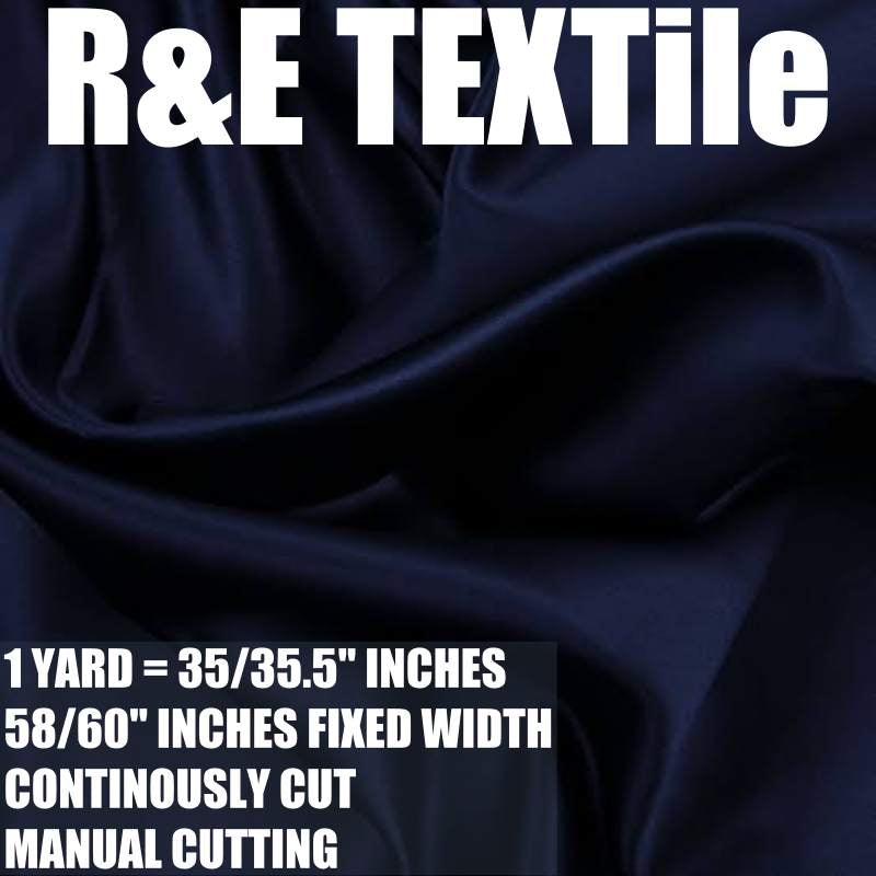 PREMIUM PER YARD SEMI-CHARMEUSE & PREMIUM SOFT SILK SATIN (EXPORT QUALITY)  DIY/RAW fabric cloth