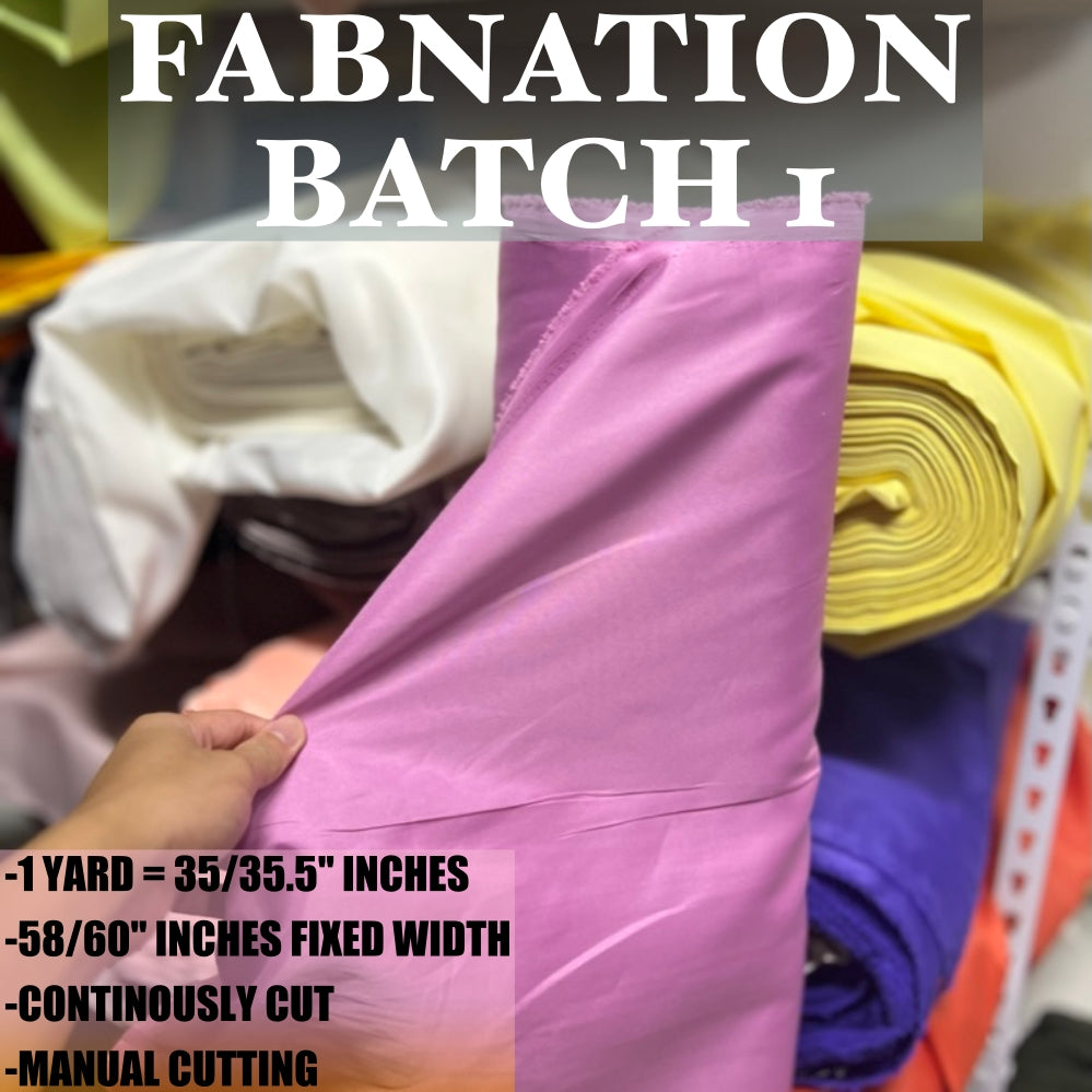 PREMIUM GEENA FABRIC per yard DIY fabric [36" length 60" fixed Width] BATCH 1