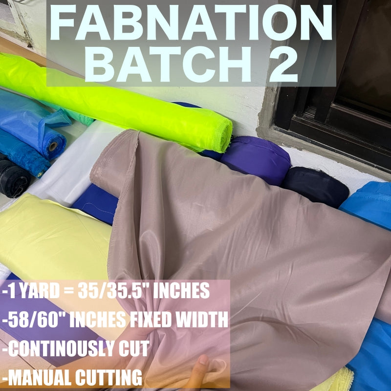 PREMIUM GEENA FABRIC PER YARD DIY FABRIC [35/35.5" LENGTH & 60" FIXED WIDTH] BATCH 2