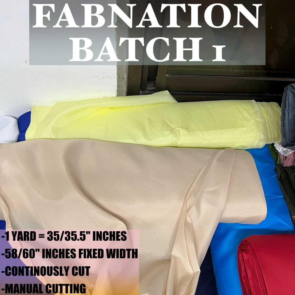 PREMIUM GEENA FABRIC per yard DIY fabric [36" length 60" fixed Width] BATCH 1