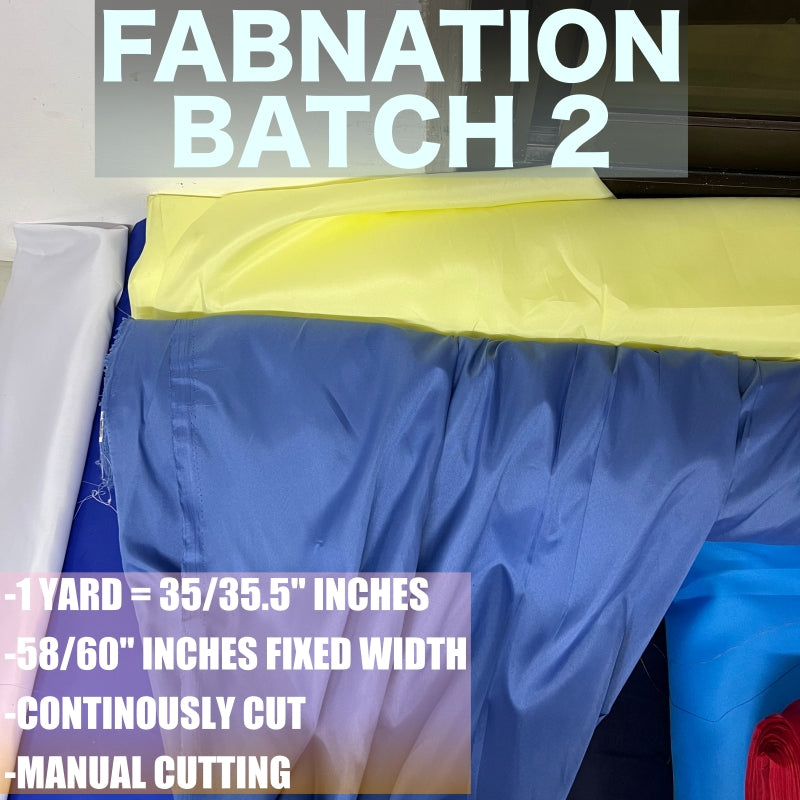 PREMIUM GEENA FABRIC PER YARD DIY FABRIC [35/35.5" LENGTH & 60" FIXED WIDTH] BATCH 2