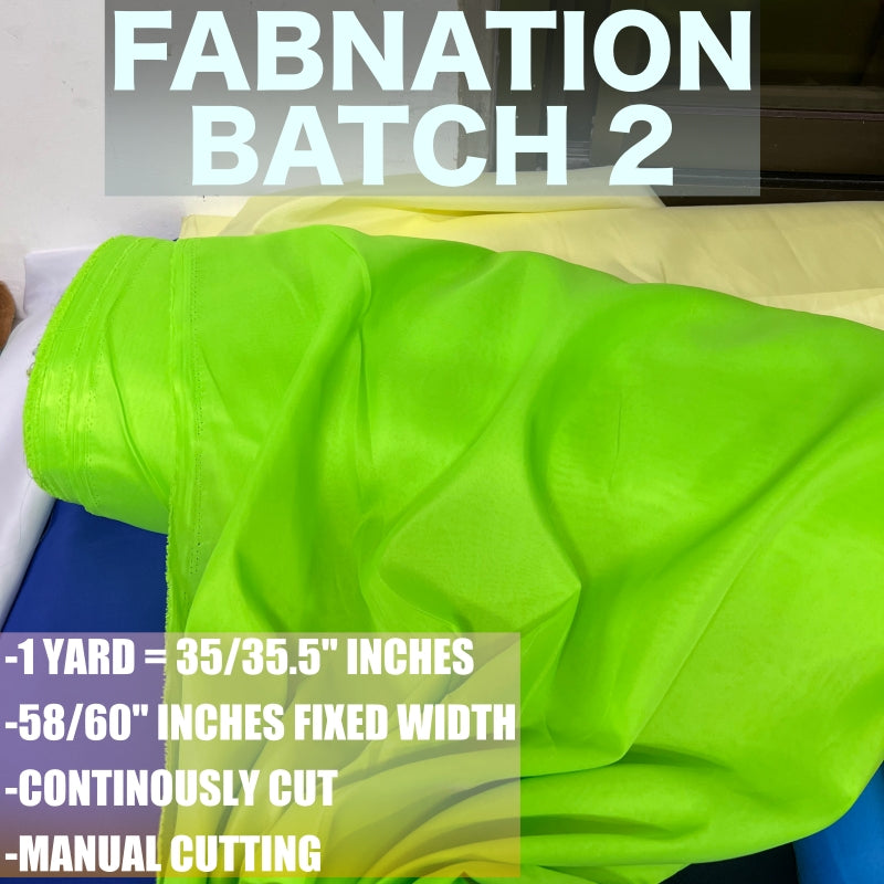 PREMIUM GEENA FABRIC PER YARD DIY FABRIC [35/35.5" LENGTH & 60" FIXED WIDTH] BATCH 2