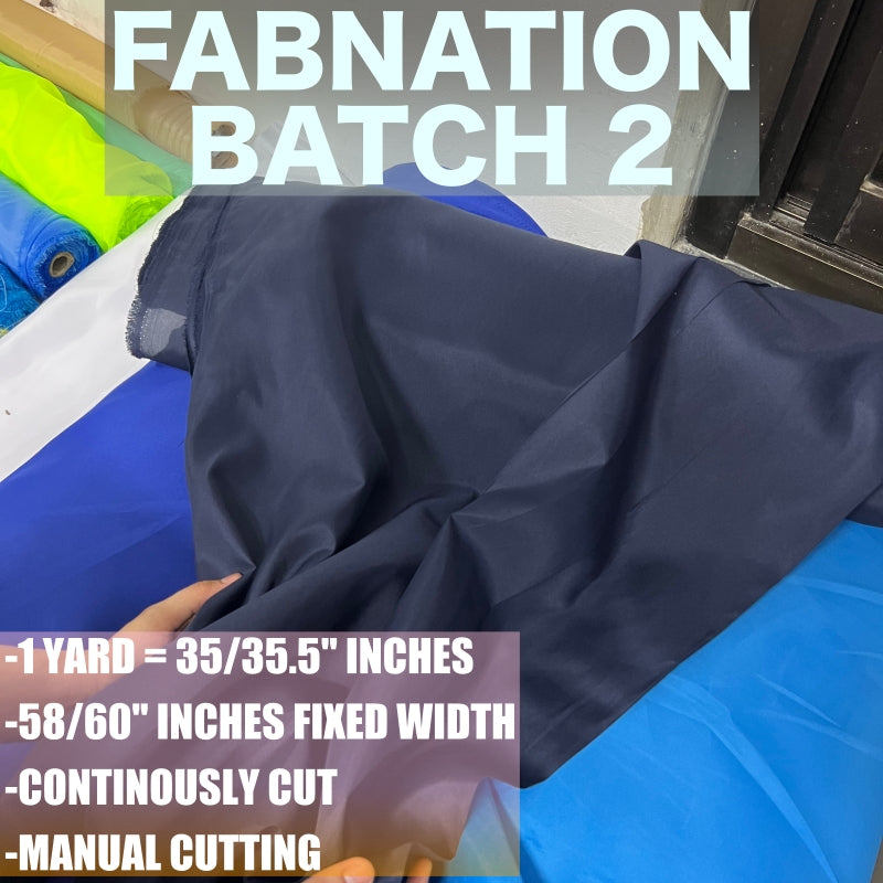 PREMIUM GEENA FABRIC PER YARD DIY FABRIC [35/35.5" LENGTH & 60" FIXED WIDTH] BATCH 2